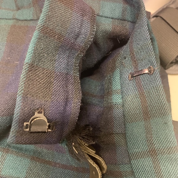 Ralph Lauren Blue and Green Plaid Mini Skirt - Picture 8 of 8